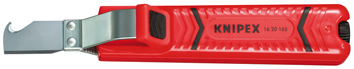 Knipex 16 20 165 SB Abmantelungswerkzeug Kabelmesser mit Hakenklinge