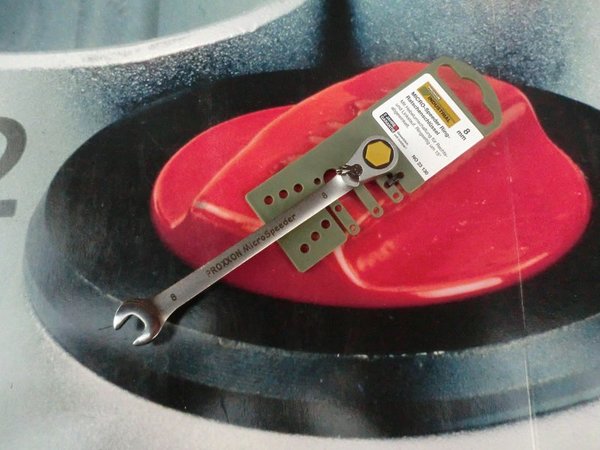 Proxxon 23130 MicroSpeeder 8mm Ratschenschlüssel mit Hebelumschaltung
