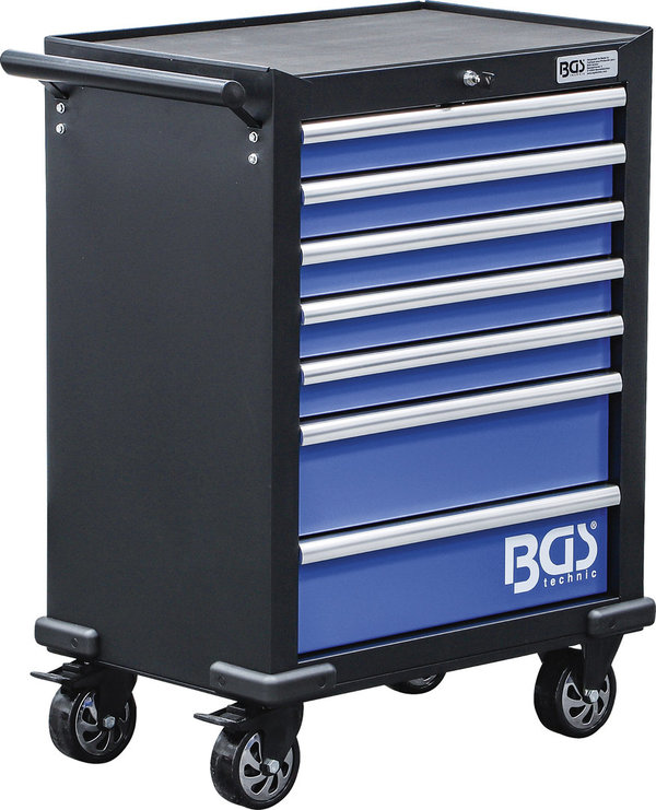 BGS 4207 Werkstattwagen blau + 7 Schubladen + 263 Werkzeuge